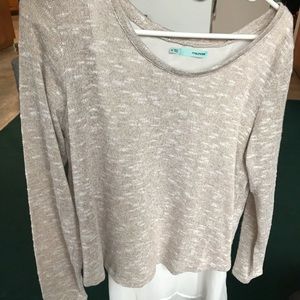 Maurice’s open back double sweater